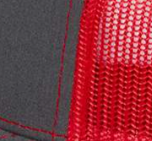 Charcoal/Red